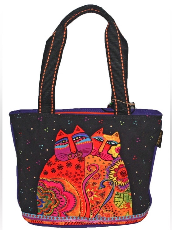 Laurel Burch Handbags - NWT! Laurel Burch Festive Felines Medium Tote, LB7092